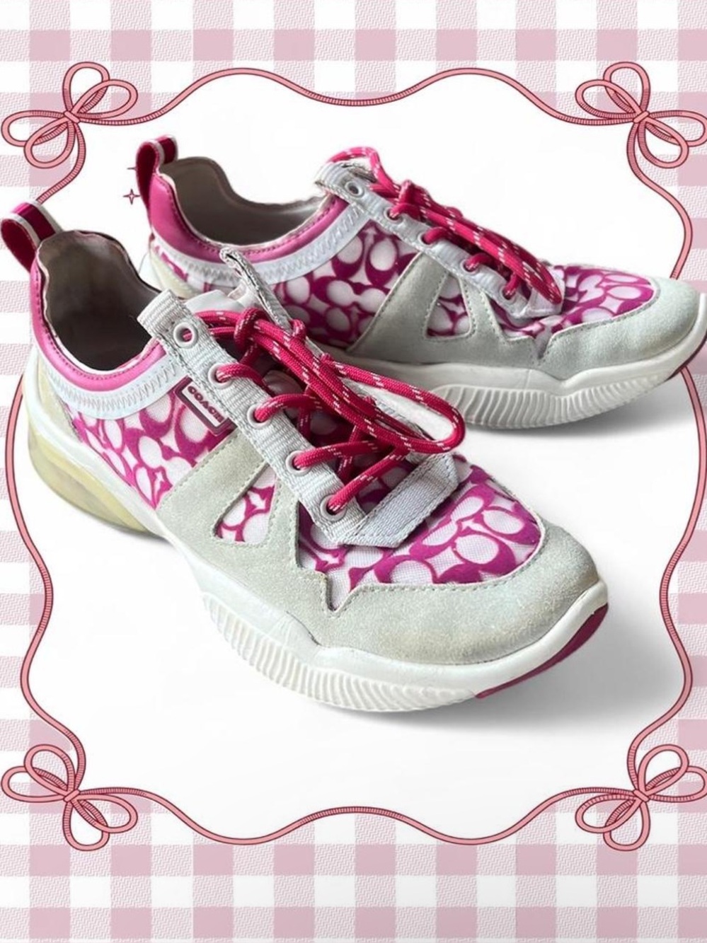 Coach CitySole Sneaker in Hyancinth Pink